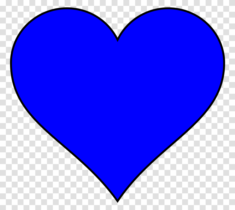 Blue Heart Shape Svg Vector Clip Art Svg Blue Heart, Balloon, Pillow, Cushion Transparent Png
