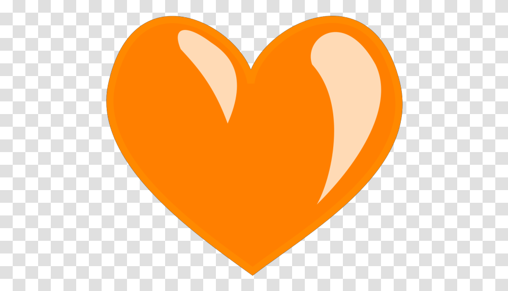 Blue Heart Svg Clip Art For Web Download Clip Art Cartoon Heart Orange Transparent Png