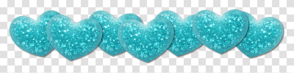 Blue Hearts Image Line Of Blue Hearts, Gemstone, Jewelry, Accessories, Accessory Transparent Png