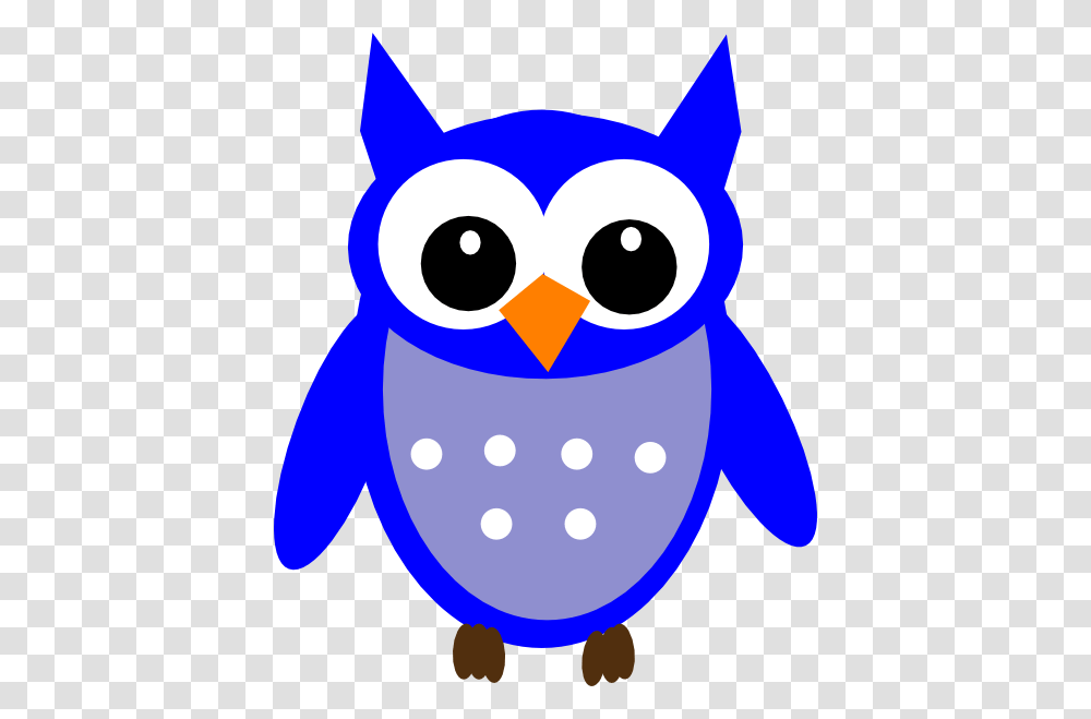 Blue Hoot Owl Clip Art For Web, Animal, Bird, Penguin Transparent Png