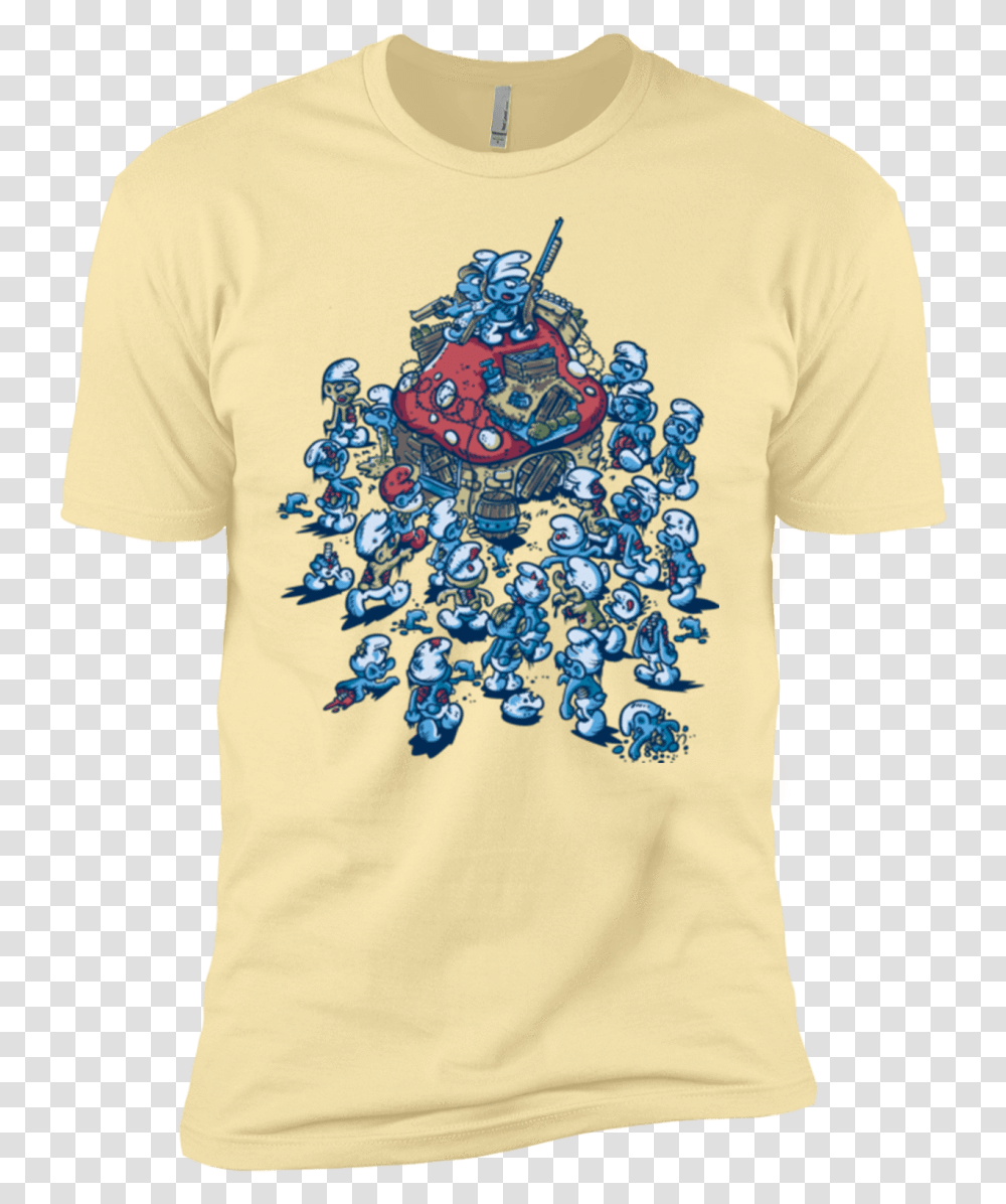 Blue Horde Men's Premium T Shirt T Shirt, T-Shirt, Person, Plant Transparent Png