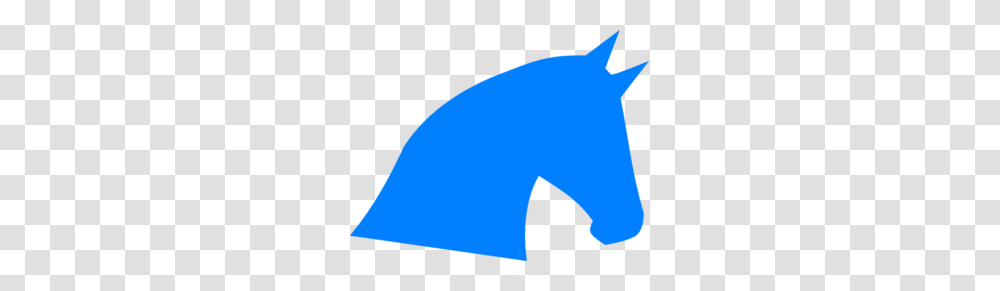 Blue Horse Head Silhouette Clip Art, Mammal, Animal, Wildlife, Beluga Whale Transparent Png