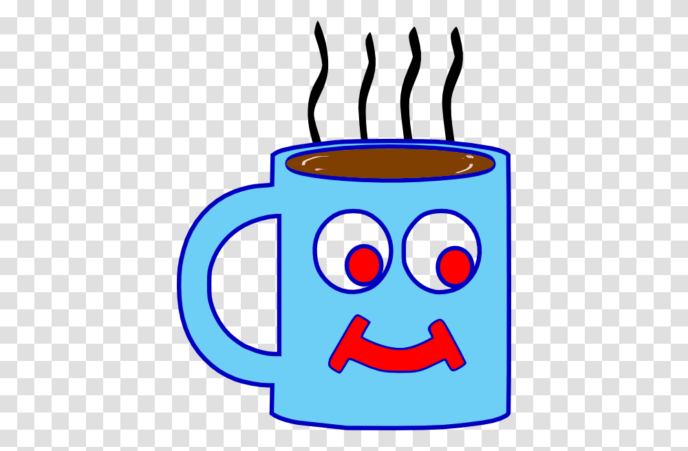 Blue Hot Chocolate Cup Clip Art, Coffee Cup Transparent Png