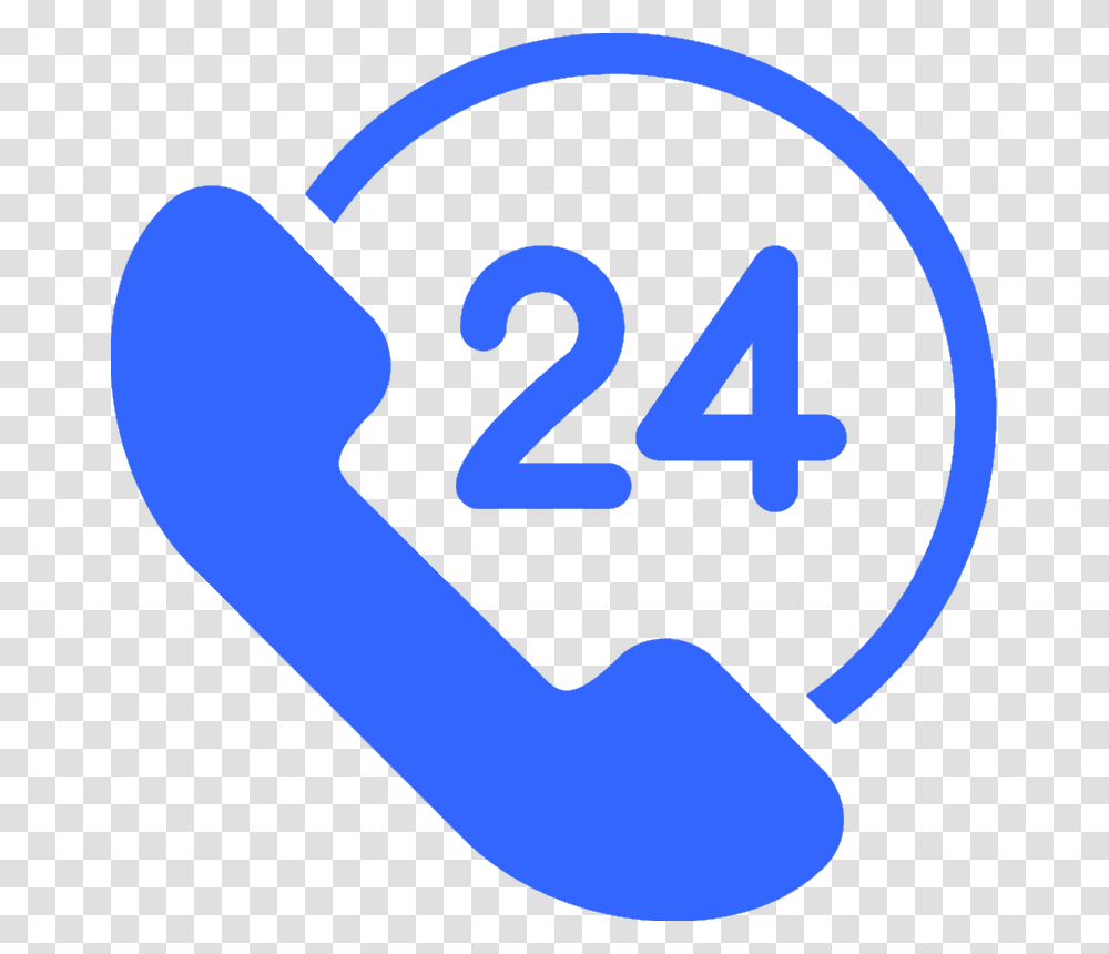 Blue Hotline Icon, Number Transparent Png