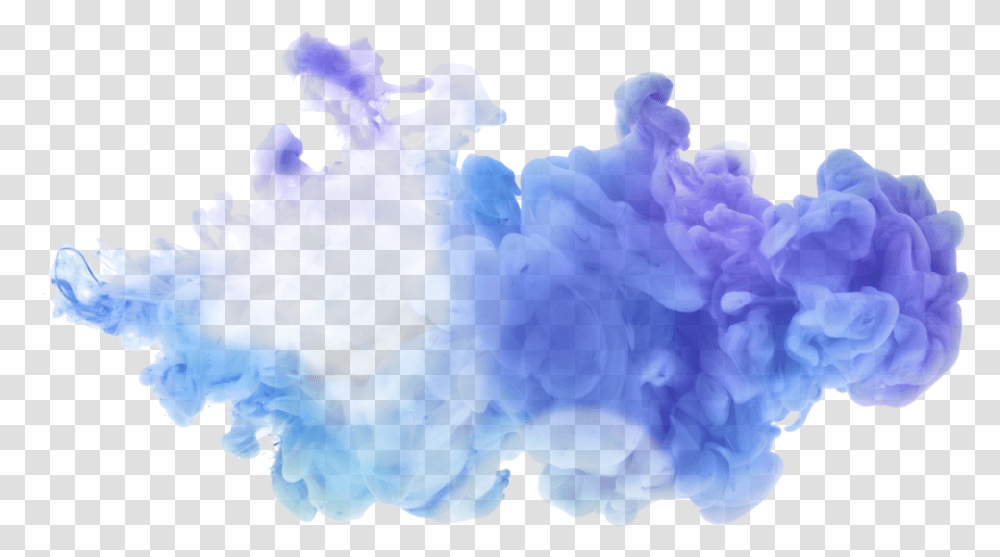 Blue Ink Cloud, Mineral, Crystal, Pattern Transparent Png