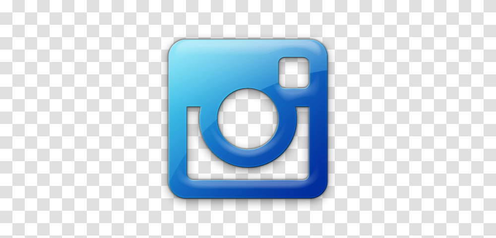 Blue Instagram, Label, Tape, Cassette Transparent Png