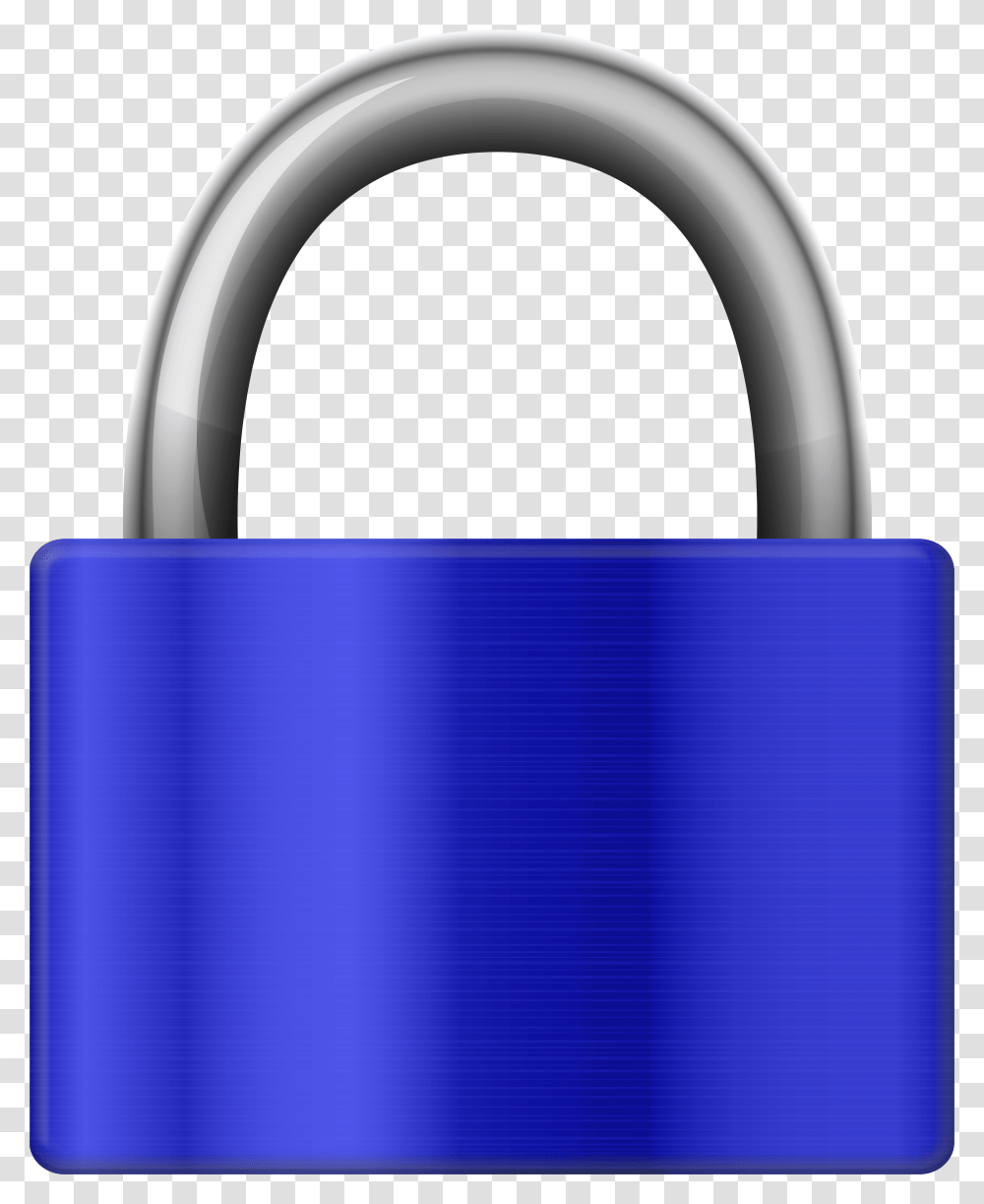 Blue Iron Padlock Clip Art, Security, Combination Lock Transparent Png