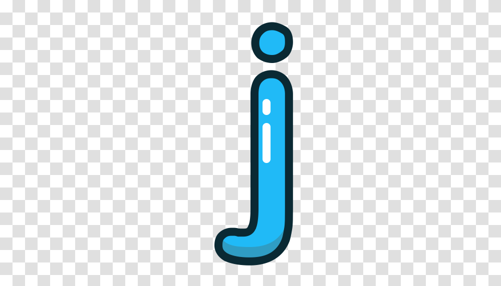Blue J Letter Lowercase Icon, Number, Light Transparent Png