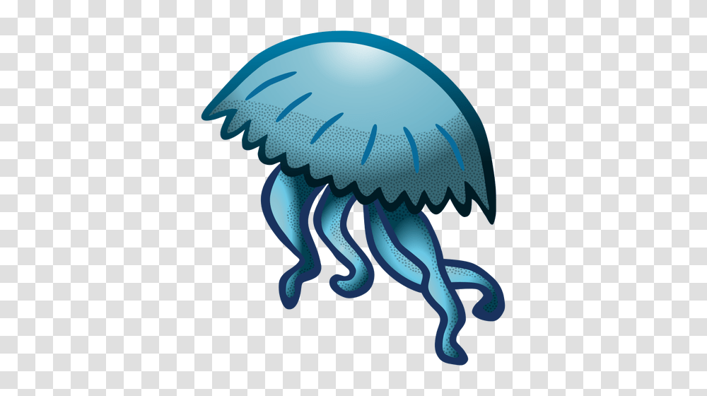 Blue Jellyfish, Invertebrate, Sea Life, Animal, Elephant Transparent Png