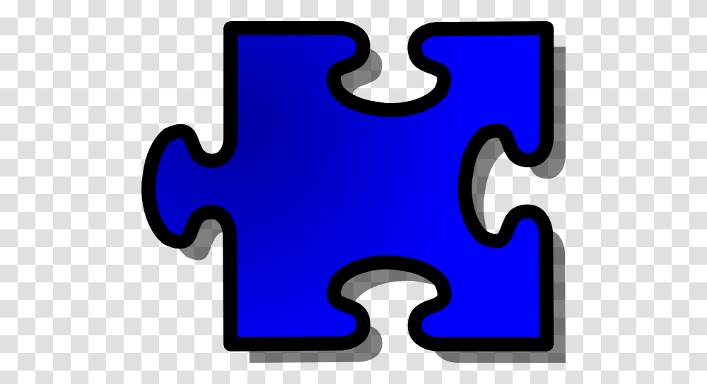 Blue Jigsaw Puzzle Piece Clip Art Free Vector, Game, Cow, Cattle, Mammal Transparent Png