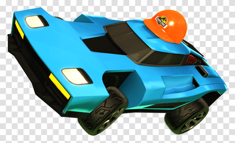 Blue Jurassic World 3 Image Car, Vehicle, Transportation, Helmet, Clothing Transparent Png