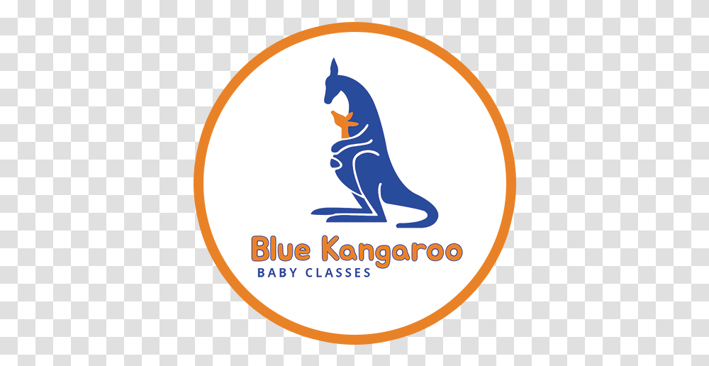Blue Kangaroo Logo Web Kangaroo With Baby Logo, Mammal, Animal, Sea Life, Wallaby Transparent Png