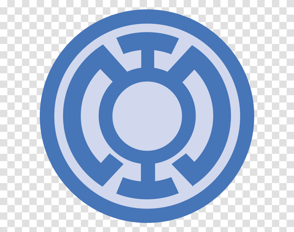 Blue Lantern Ring Symbol, Logo, Trademark, Rug Transparent Png