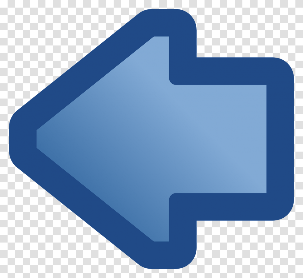 Blue Left Arrow Svg Clip Arts Icono Siguiente Verde, File Binder, Cross, File Folder Transparent Png