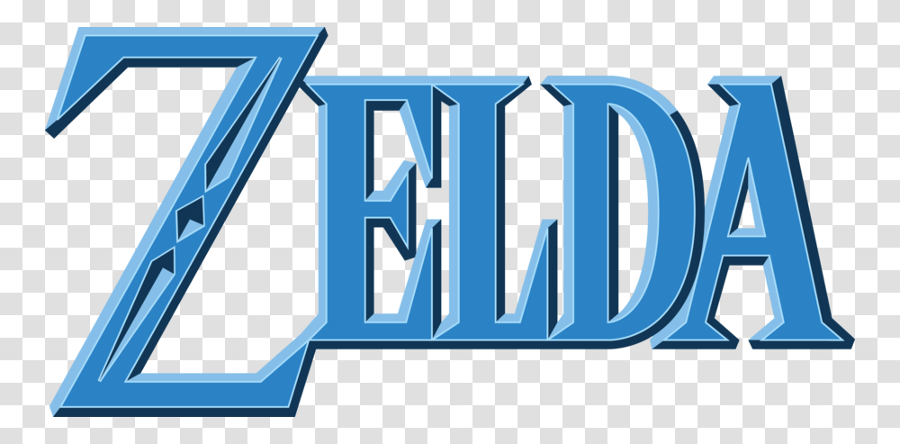Blue Legend Of Zelda Logo, Number, Word Transparent Png