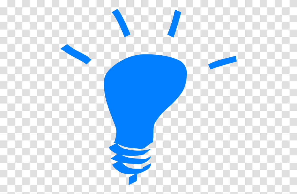Blue Light Bulb Clip Art, Lightbulb, Hand Transparent Png