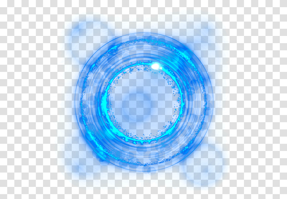 Blue Light Ring Effect Free Hq Clipart Blue Light Effect, Water, Outdoors, Nature, Sea Transparent Png