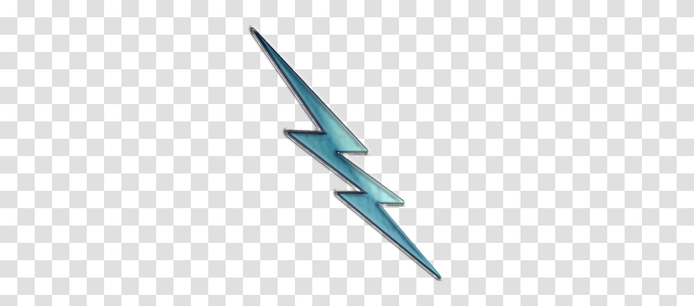 Blue Lightning Bolt, Sword, Blade, Weapon, Metropolis Transparent Png