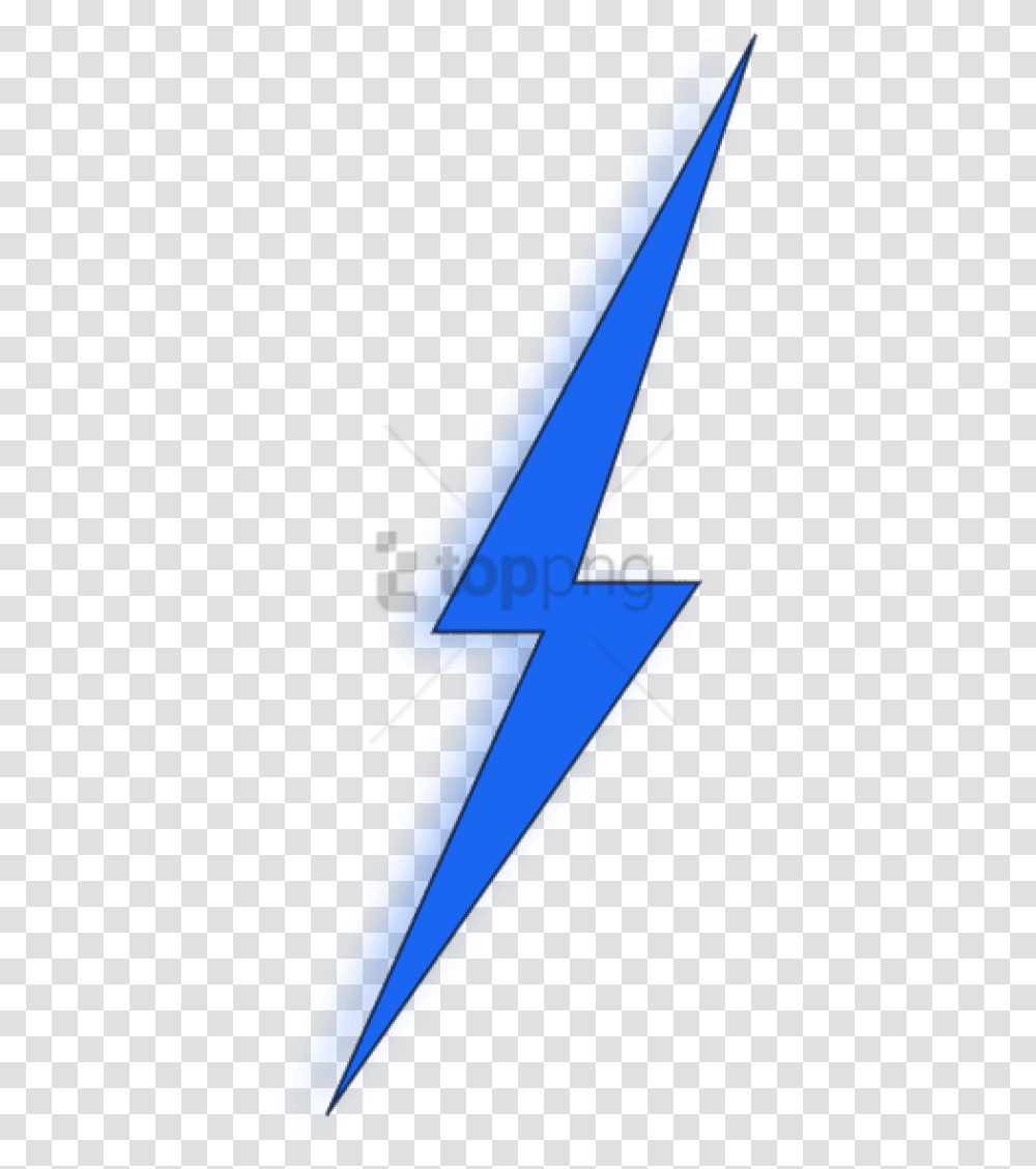 Blue Lightning Bolt, Number, Alphabet Transparent Png