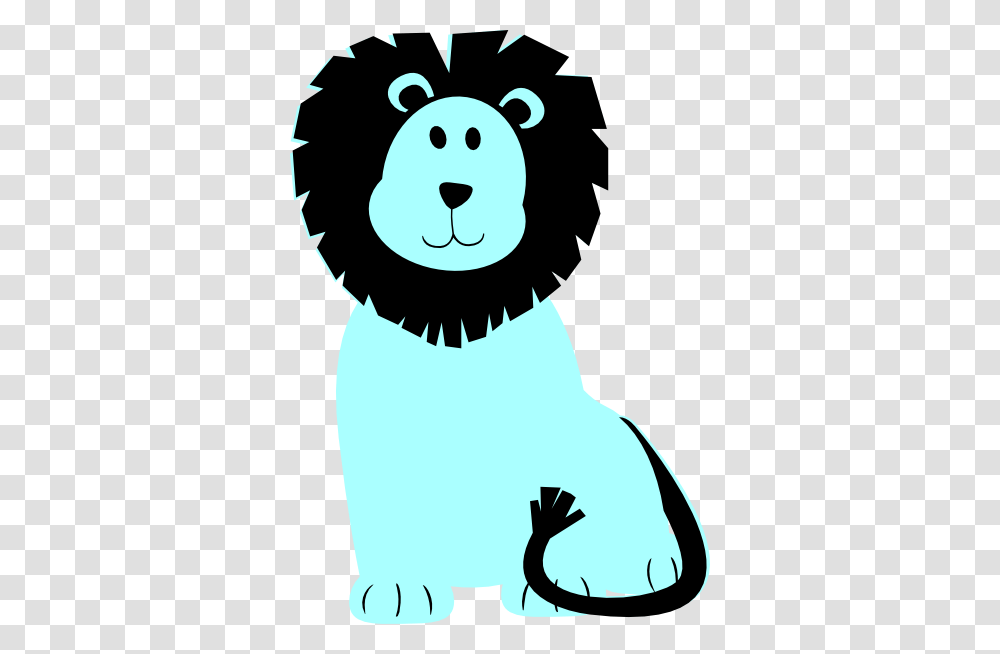 Blue Lion Clip Art For Web, Stencil, Mammal, Animal, Pet Transparent Png