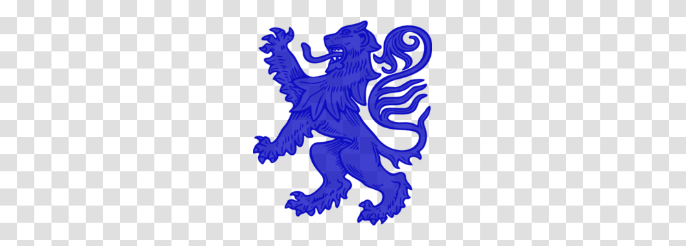 Blue Lion Clip Art Heraldry Lion Clip Art And Art, Cupid, Silhouette Transparent Png