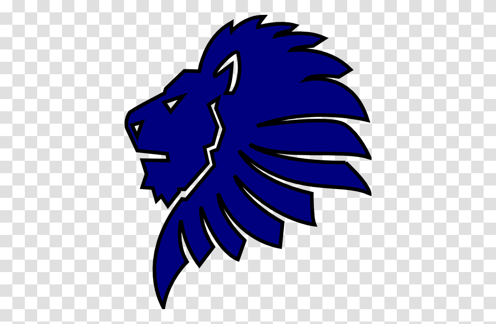 Blue Lion Clip Art, Logo, Trademark Transparent Png