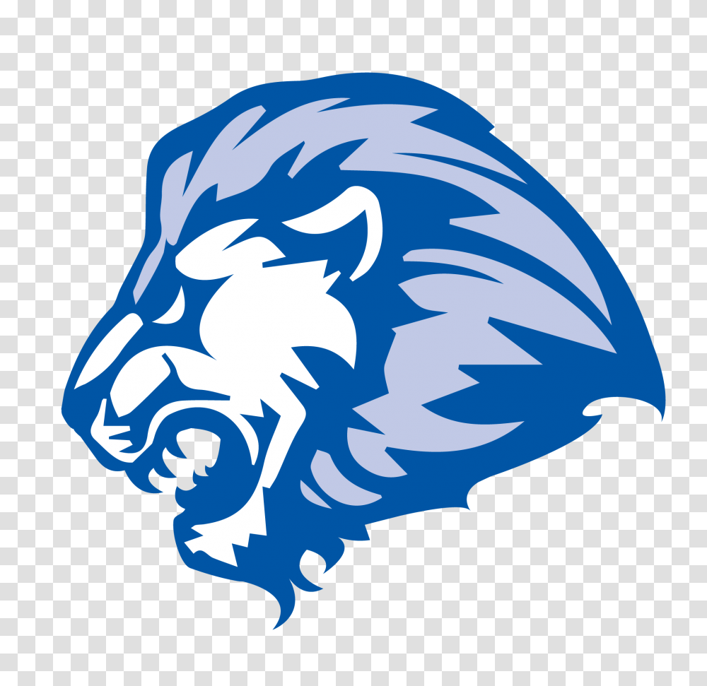 Blue Lion Logo, Word, Nature Transparent Png