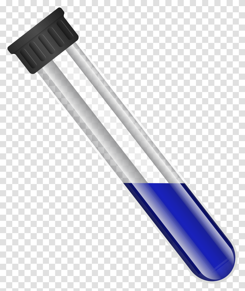 Blue Liquid In Laboratory Test Tube Clipart Transparent Png