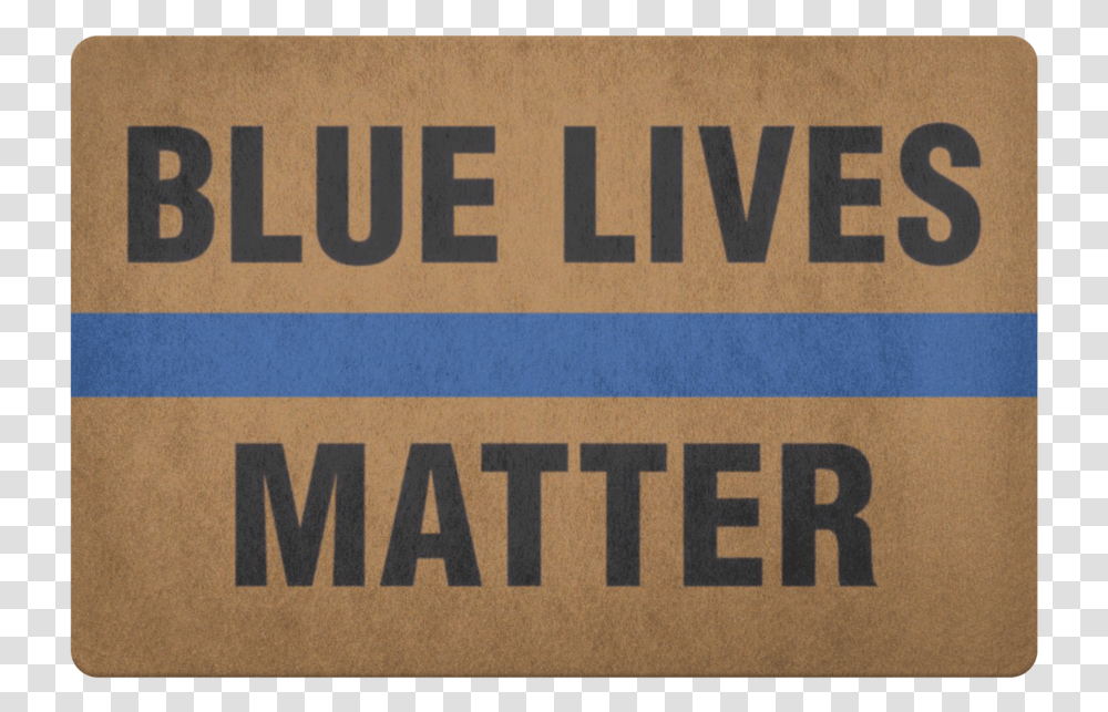 Blue Lives Matter DoormatClass Lazyload NoneStyle, Poster, Advertisement, Flyer Transparent Png