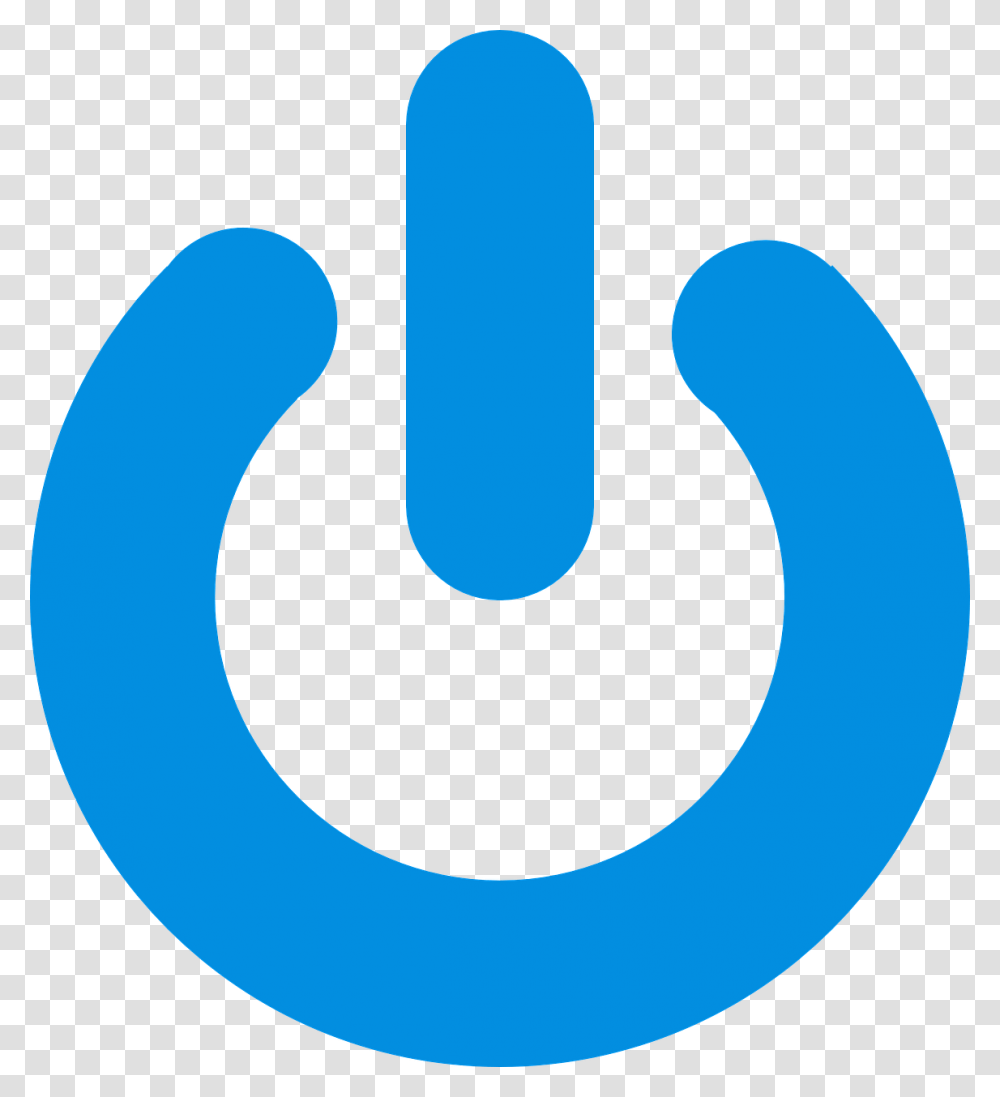 Blue Logout Button, Alphabet, Hook Transparent Png