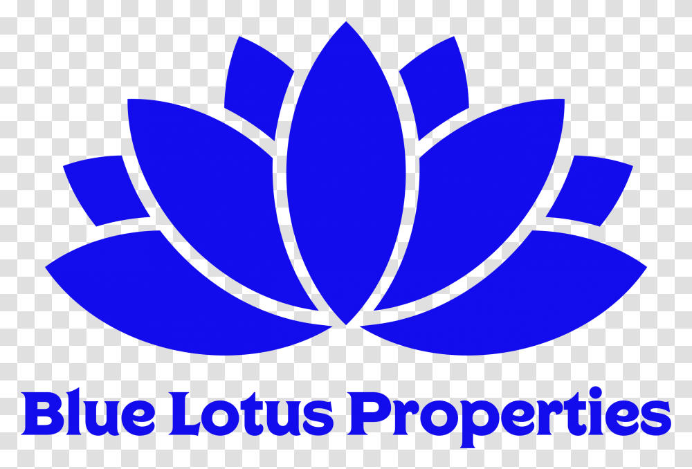 Blue Lotus Properties Costa Del Sol Blue Star Contemporary Art Museum, Logo, Symbol, Plant, Pattern Transparent Png