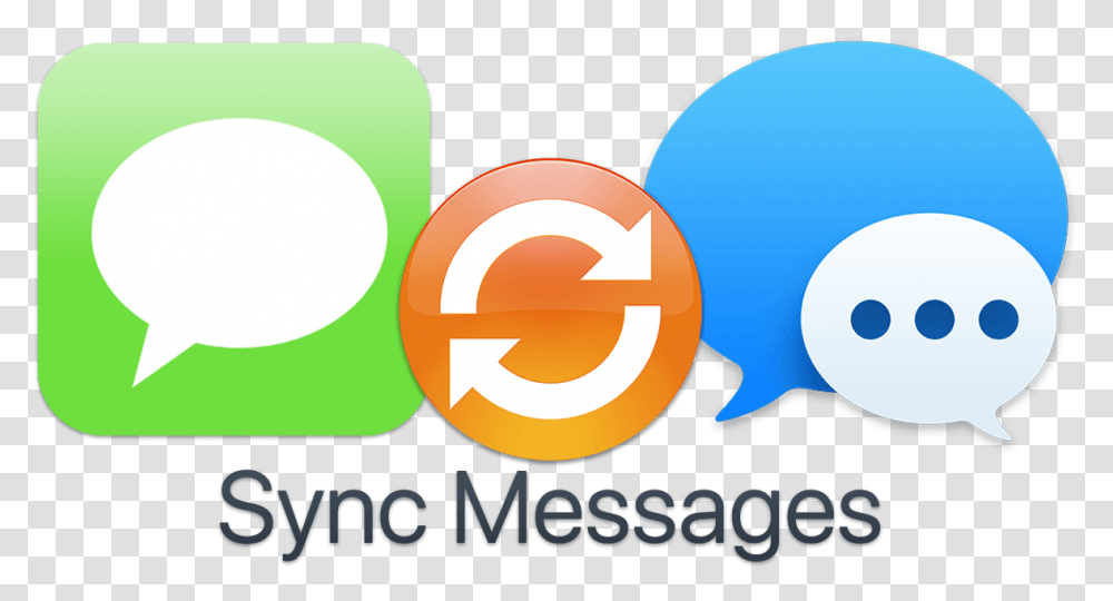Blue Macos Messages Icon And Green Ios Messages Icon, Sphere Transparent Png