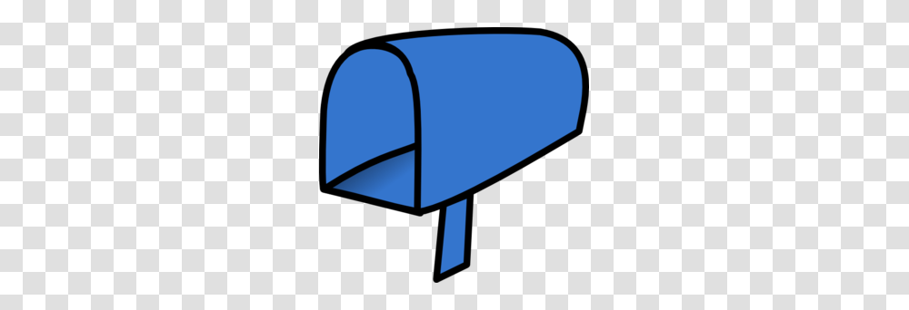 Blue Mailbox Open Clip Art, Letterbox, Lamp, Furniture Transparent Png