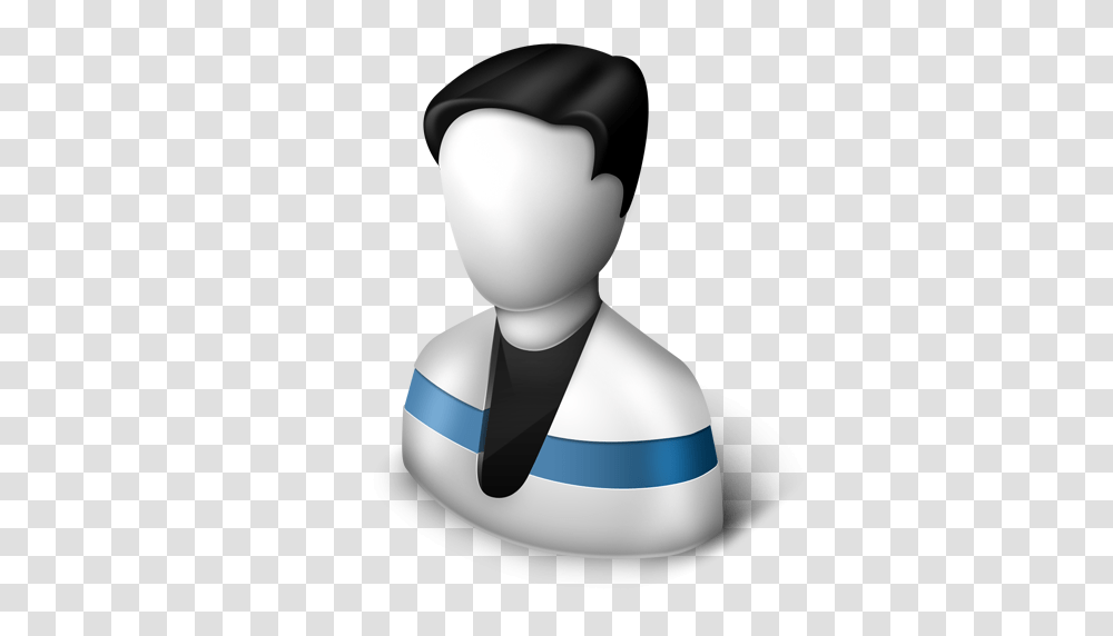 Blue Male Man Running User Icon, Clothes Iron, Appliance Transparent Png