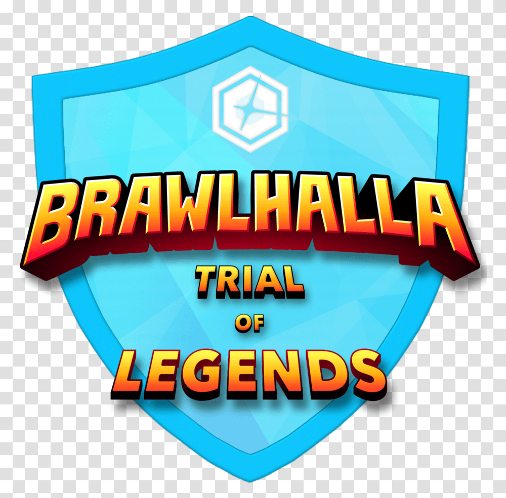 Blue Mammoth Games Logo Brawlhalla, Text, Symbol, Word, Leisure Activities Transparent Png