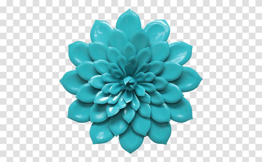 Blue Marigold Massage, Dahlia, Flower, Plant, Blossom Transparent Png
