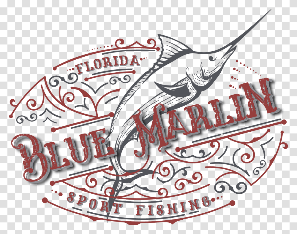 Blue Marlin Logo Design Illustration Atlantic Blue Marlin, Sea Life, Animal, Swordfish Transparent Png
