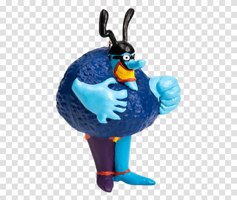 Blue Meanie Ornament Duck, Ball, Animal, Photography, Bird Transparent Png