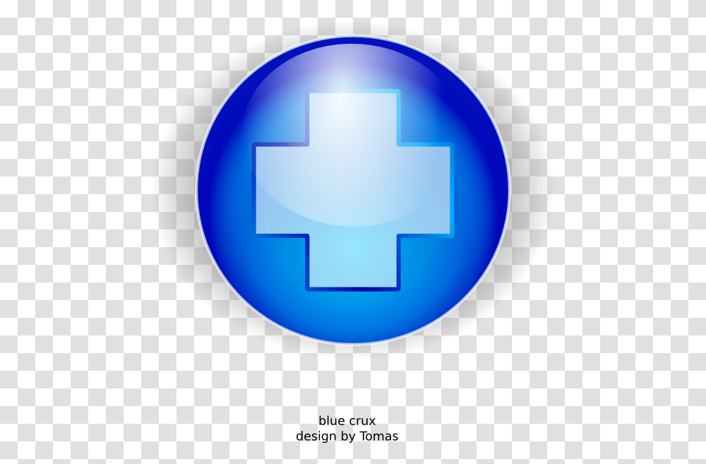 Blue Medical Cross In Circle, Logo, Trademark, First Aid Transparent Png