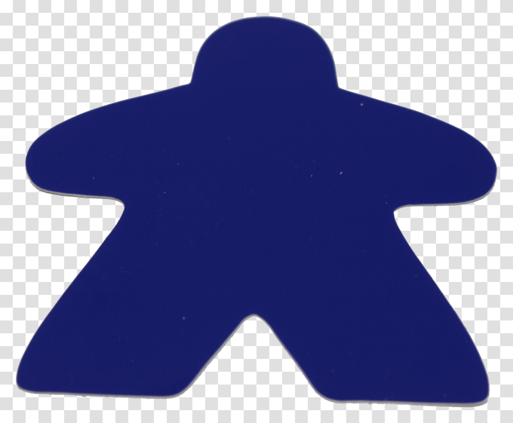 Blue Meeple Sticker Toy, Axe, Tool, Star Symbol Transparent Png