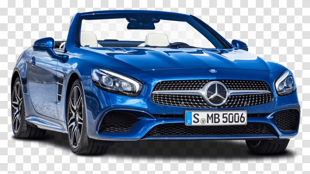 Blue Mercedes Benz Sl Class Car Mercedes Benz Car, Vehicle, Transportation, Sports Car, Convertible Transparent Png