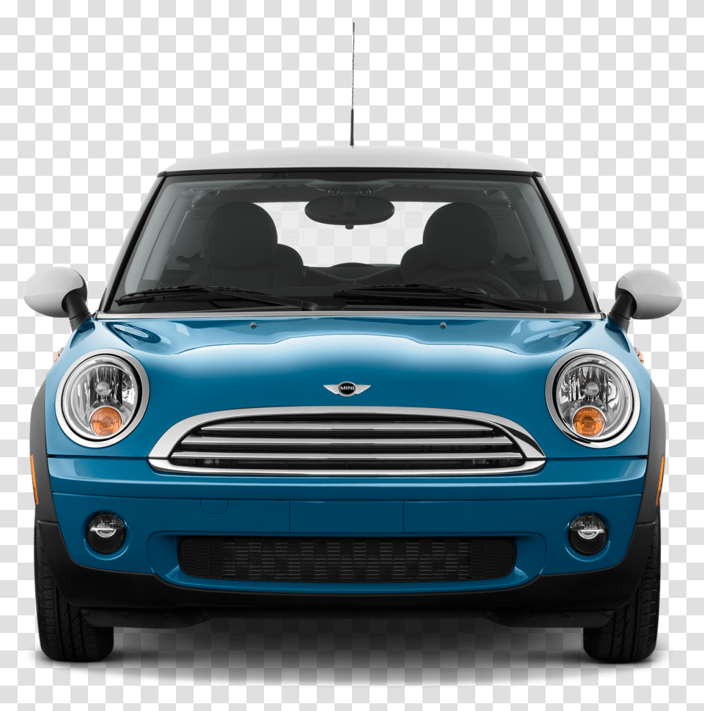 Blue Mini Cooper Image Arts Mini Cooper Front View, Windshield, Car, Vehicle, Transportation Transparent Png