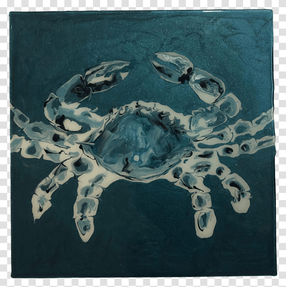 Blue Moon Art Crab Painting Chesapeake Blue Crab Transparent Png