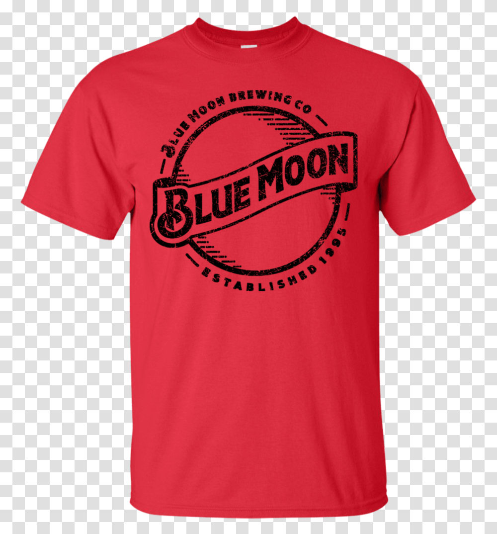 Blue Moon Beer T Unisex, Clothing, Apparel, T-Shirt, Sleeve Transparent Png