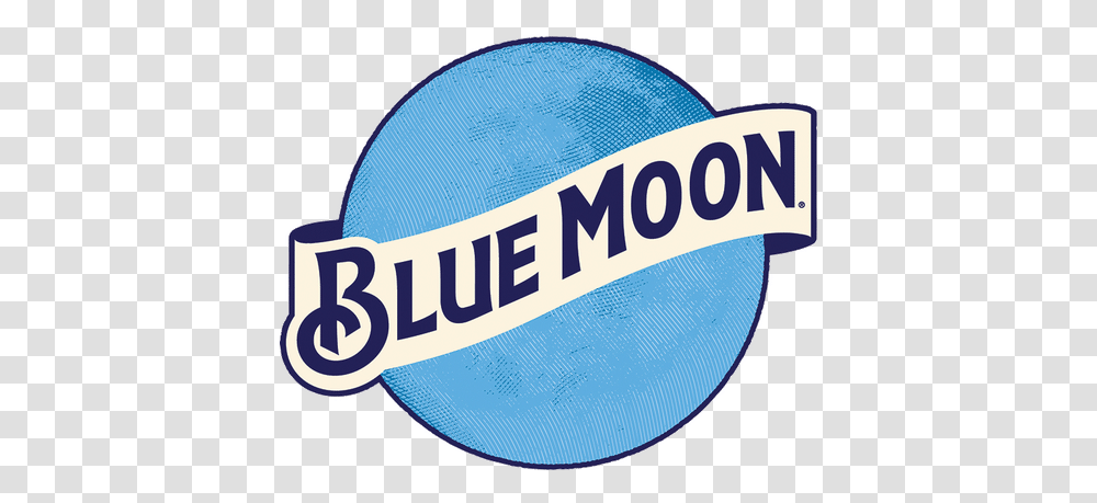 Blue Moon Belgian White Blue Moon Beer Logo, Symbol, Trademark, Ball, Word Transparent Png