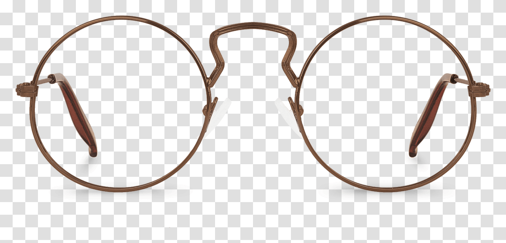 Blue Moon Brown Round Glasses For Teen, Accessories, Goggles, Bow, Clothing Transparent Png