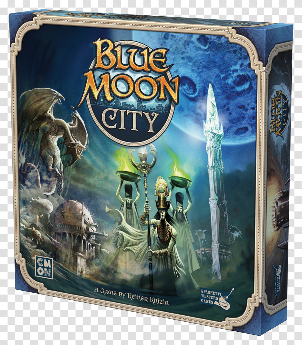 Blue Moon City Cmon Transparent Png