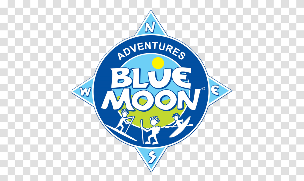 Blue Moon Outdoor Adventures Experience The Real South Corporacion Educativa Adventista, Logo, Symbol, Trademark, Badge Transparent Png