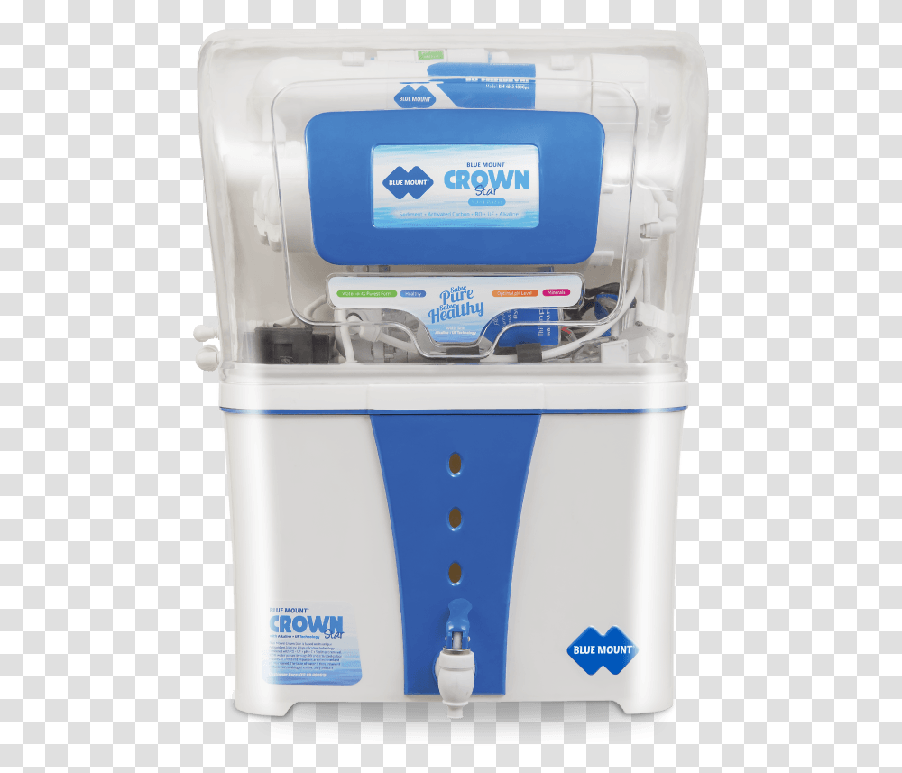 Blue Mount Alkaline Ro, Appliance, Cooler, First Aid, Laundry Transparent Png