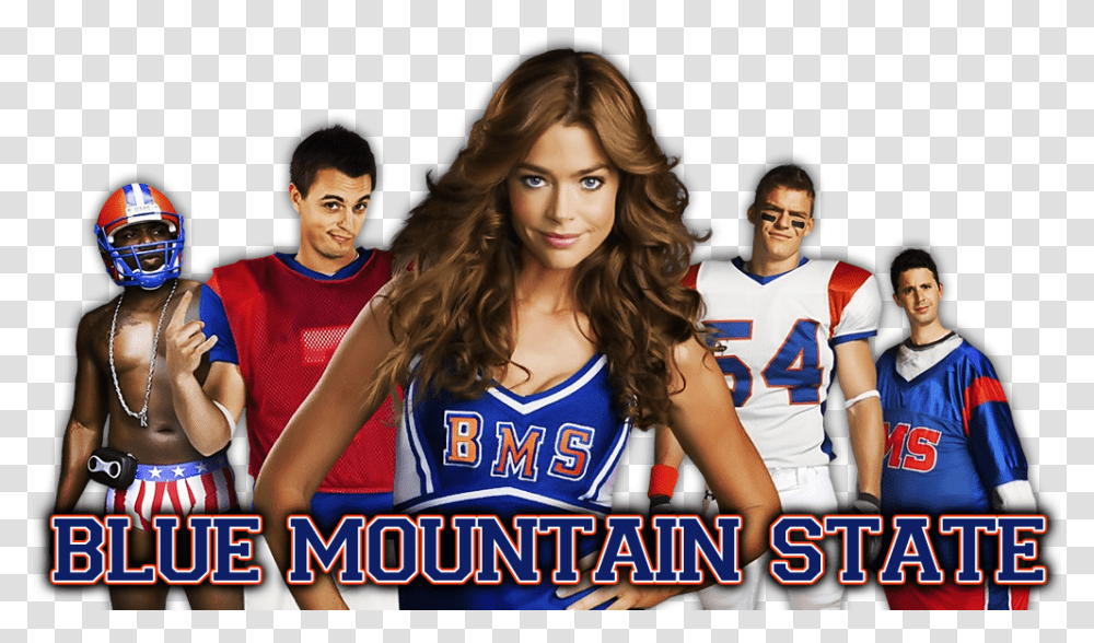 Blue Mountain State Logo Serie Blue Mountain State, Helmet, Blonde, Woman Transparent Png